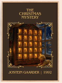 The Christmas Mystery Classic Book Art Print by Jostein Gaarder – book poster