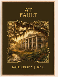 At Fault Classic Book Art Print by Kate Chopin – book poster