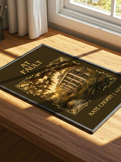 At Fault Classic Book Art Print by Kate Chopin – print on a sunlit desk