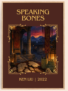 Speaking Bones Classic Book Art Print by Ken Liu – book poster