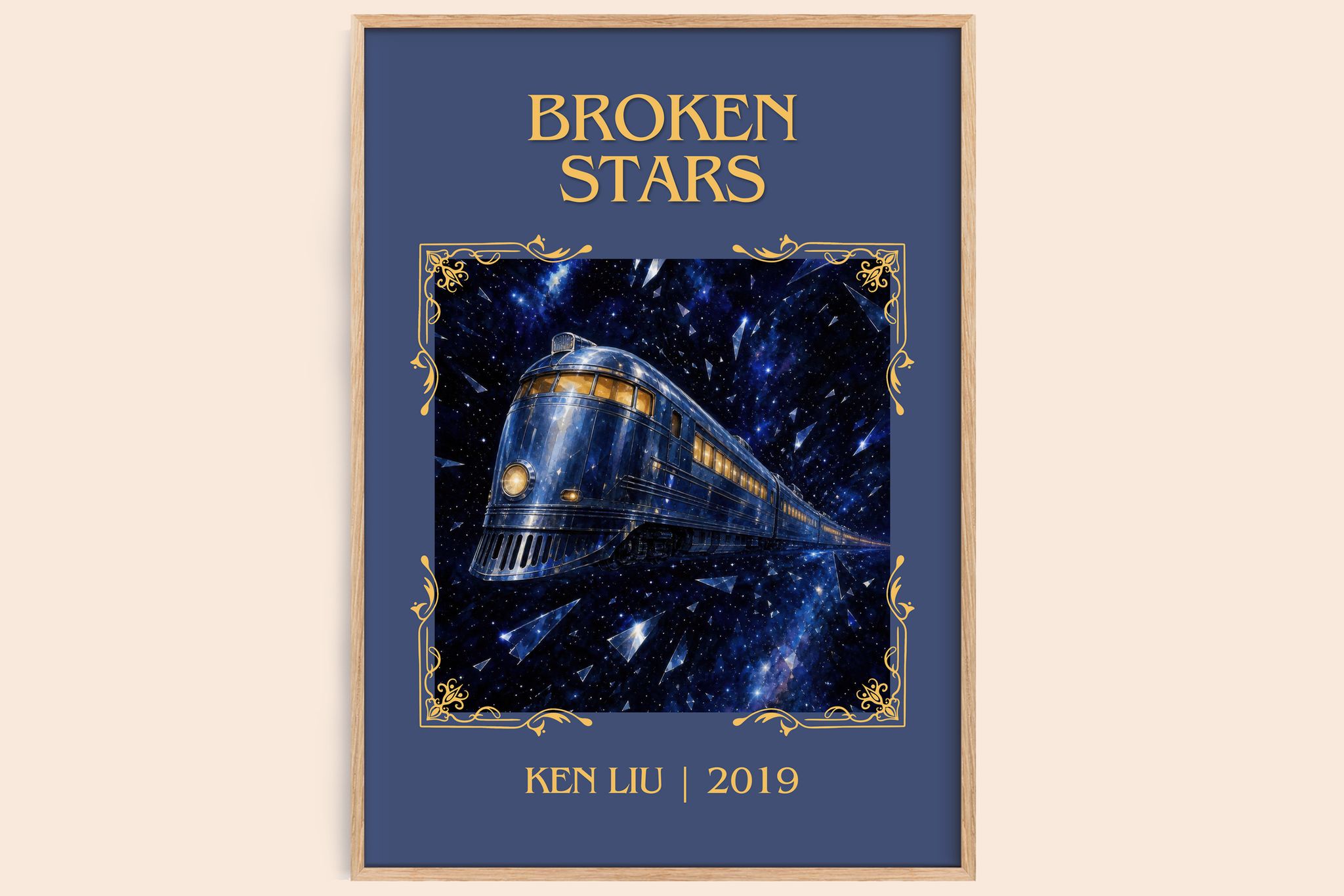 Broken Stars Classic Book Art Print by Ken Liu