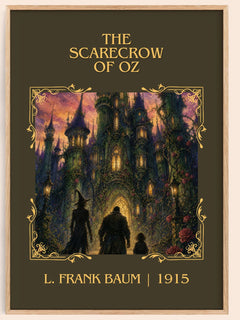 The Scarecrow Of Oz Classic Book Art Print by L. Frank Baum – book poster