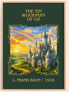 The Tin Woodman Of Oz Classic Book Art Print by L. Frank Baum – book poster