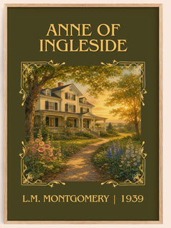 Anne Of Ingleside Classic Book Art Print by L.M. Montgomery – book poster