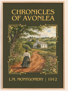Chronicles Of Avonlea Classic Book Art Print by L.M. Montgomery – book poster