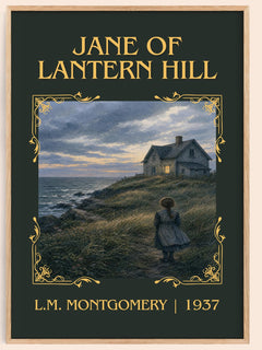 Jane Of Lantern Hill Classic Book Art Print by L.M. Montgomery – book poster