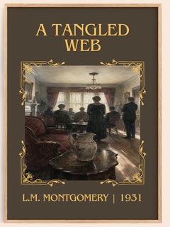 A Tangled Web Classic Book Art Print by L.M. Montgomery – book poster