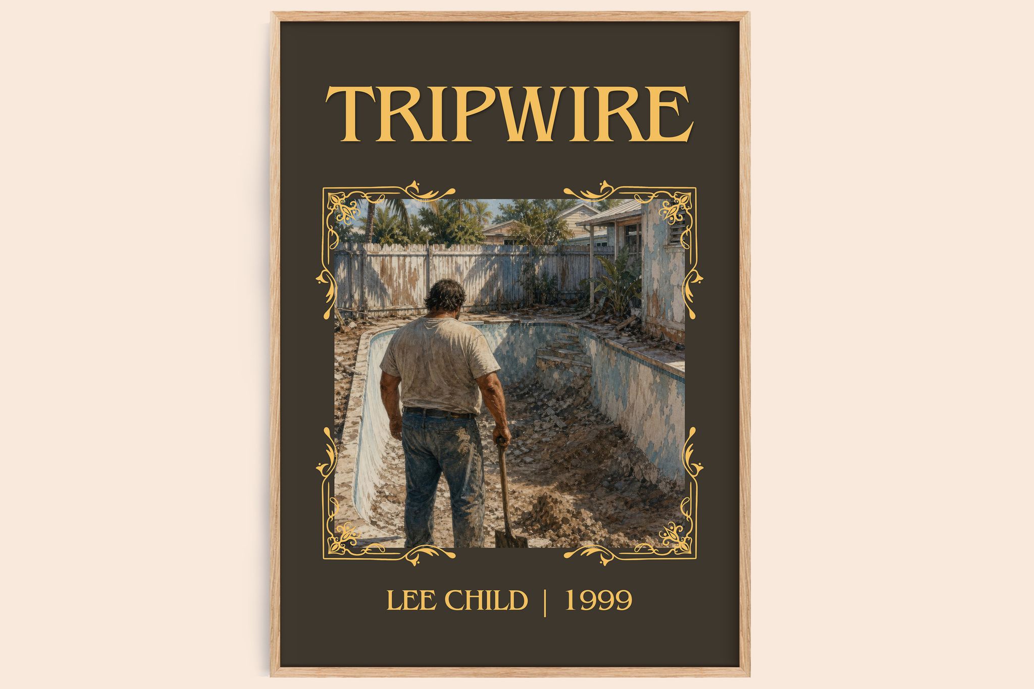 Tripwire Classic Book Art Print by Lee Child