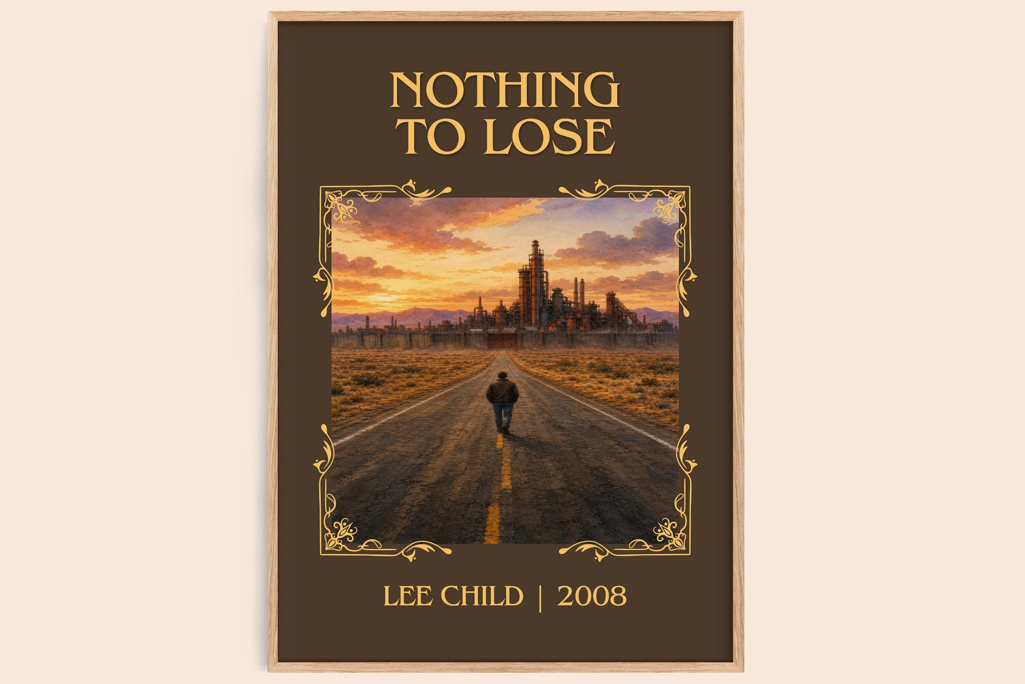 Nothing To Lose Classic Book Art Print by Lee Child