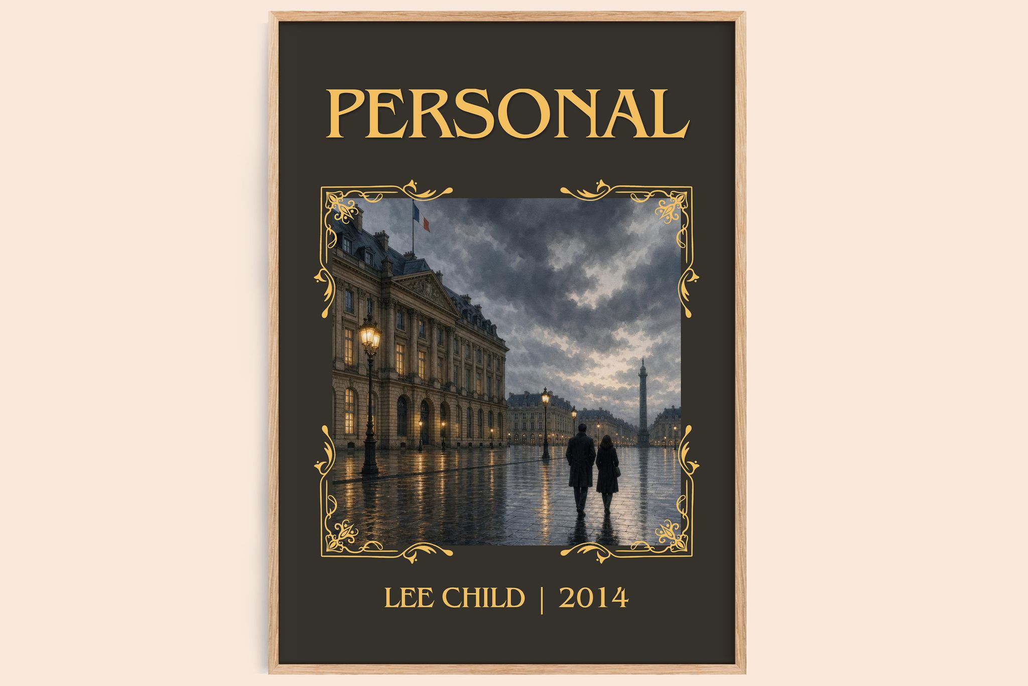Personal Classic Book Art Print by Lee Child