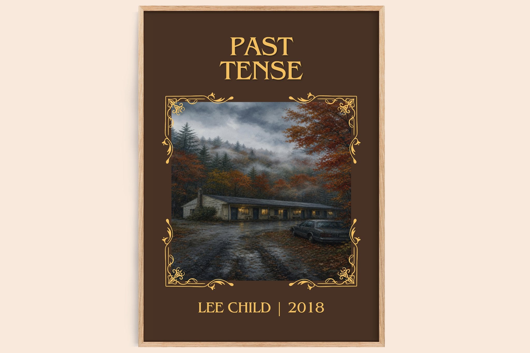 Past Tense Classic Book Art Print by Lee Child