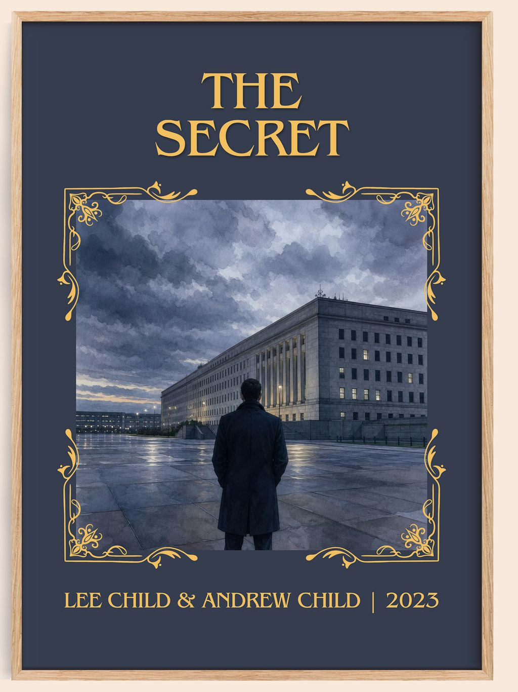 The Secret Classic Book Art Print by Lee Child & Andrew Child – book poster