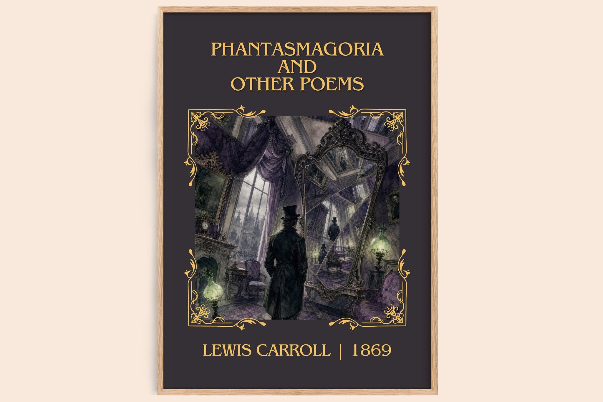 Phantasmagoria And Other Poems Classic Book Art Print by Lewis Carroll