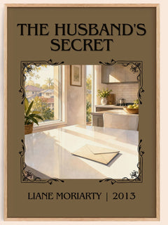 The Husband's Secret Classic Book Art Print by Liane Moriarty – book poster