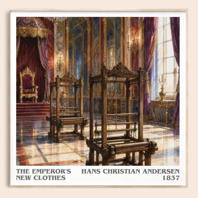 Emperor'S New Clothes Literary Art Print by Hans Christian Andersen