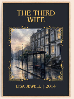 The Third Wife Classic Book Art Print by Lisa Jewell – book poster