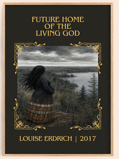 Future Home Of The Living God Classic Book Art Print by Louise Erdrich – book poster