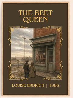 The Beet Queen Classic Book Art Print by Louise Erdrich – book poster