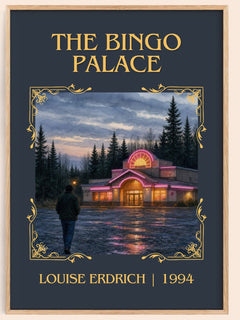 The Bingo Palace Classic Book Art Print by Louise Erdrich – book poster