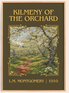 Kilmeny Of The Orchard Classic Book Art Print by L.M. Montgomery – book poster