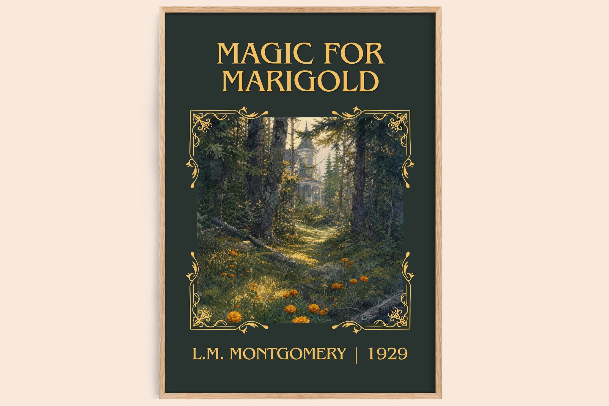 Magic For Marigold Classic Book Art Print by L.M. Montgomery