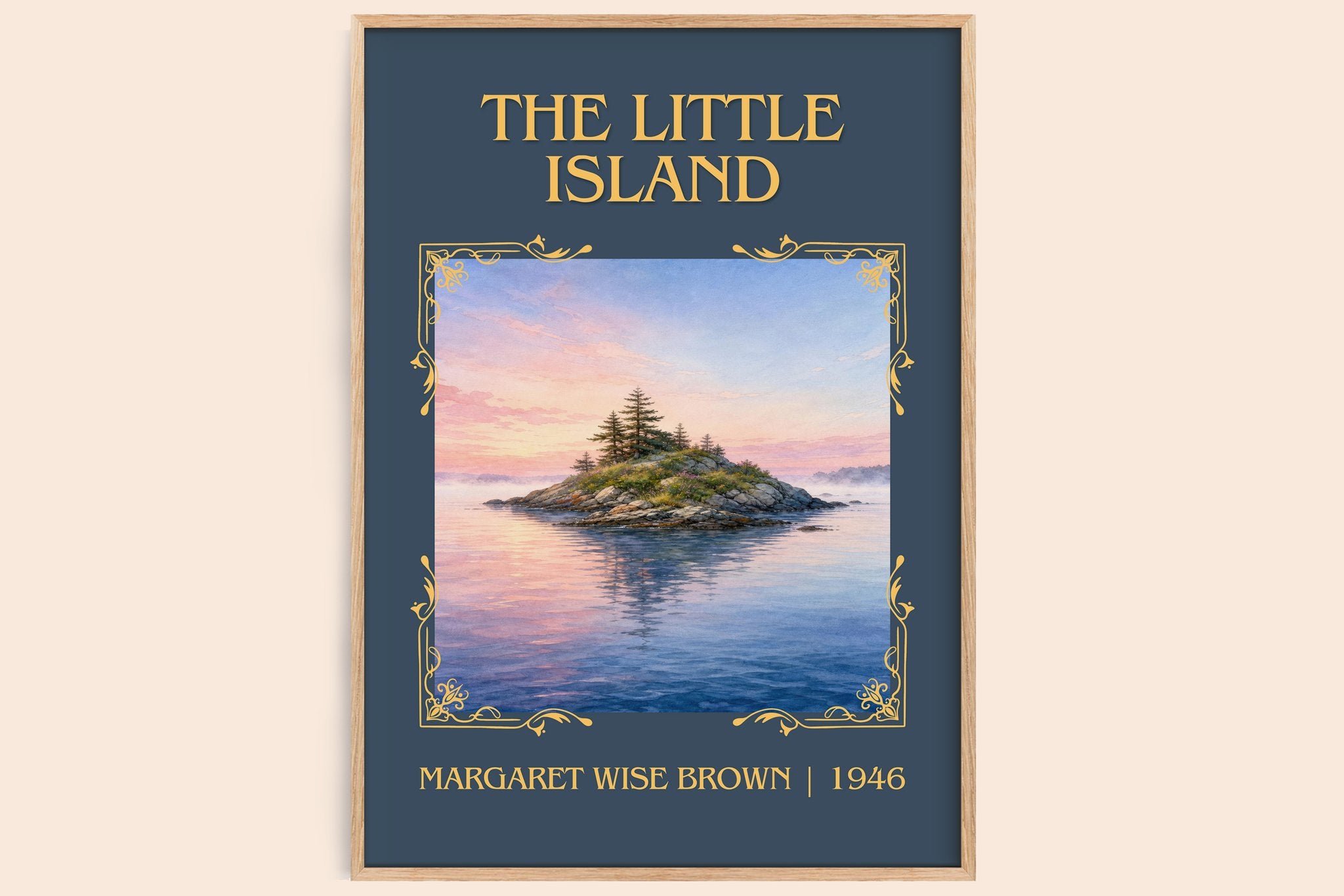 The Little Island Classic Book Art Print by Margaret Wise Brown