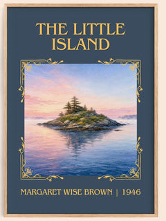 The Little Island Classic Book Art Print by Margaret Wise Brown – book poster