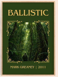 Ballistic Classic Book Art Print by Mark Greaney – book poster
