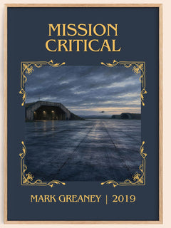 Mission Critical Classic Book Art Print by Mark Greaney – book poster