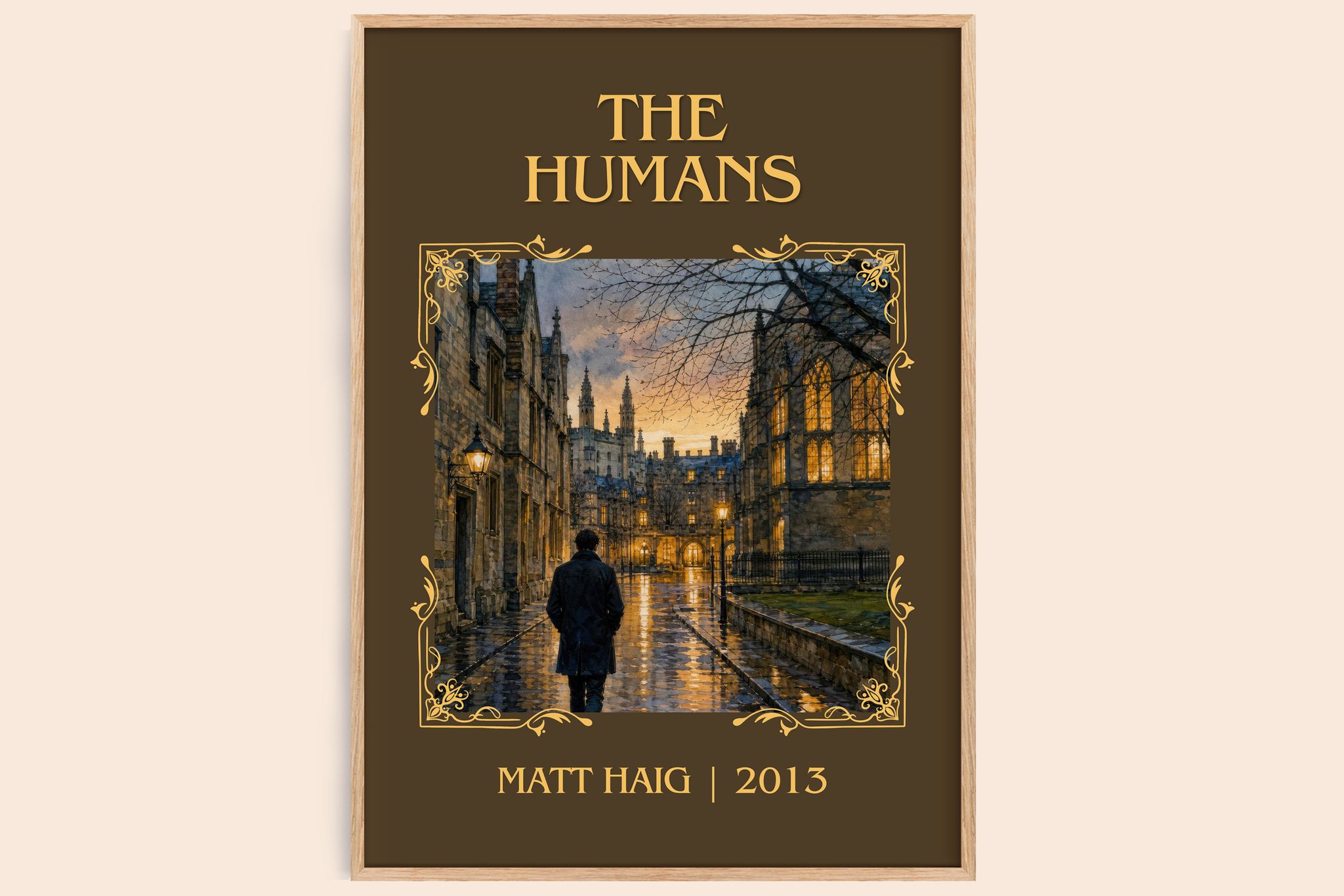 The Humans Classic Book Art Print by Matt Haig