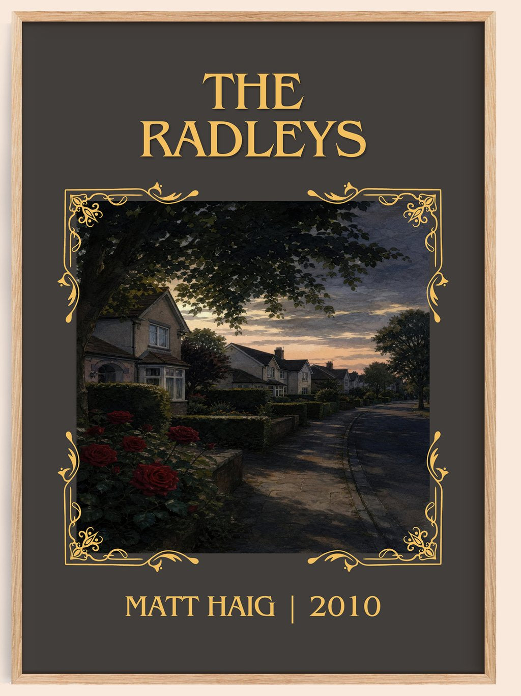 The Radleys Classic Book Art Print by Matt Haig – book poster