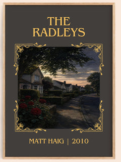 The Radleys Classic Book Art Print by Matt Haig – book poster