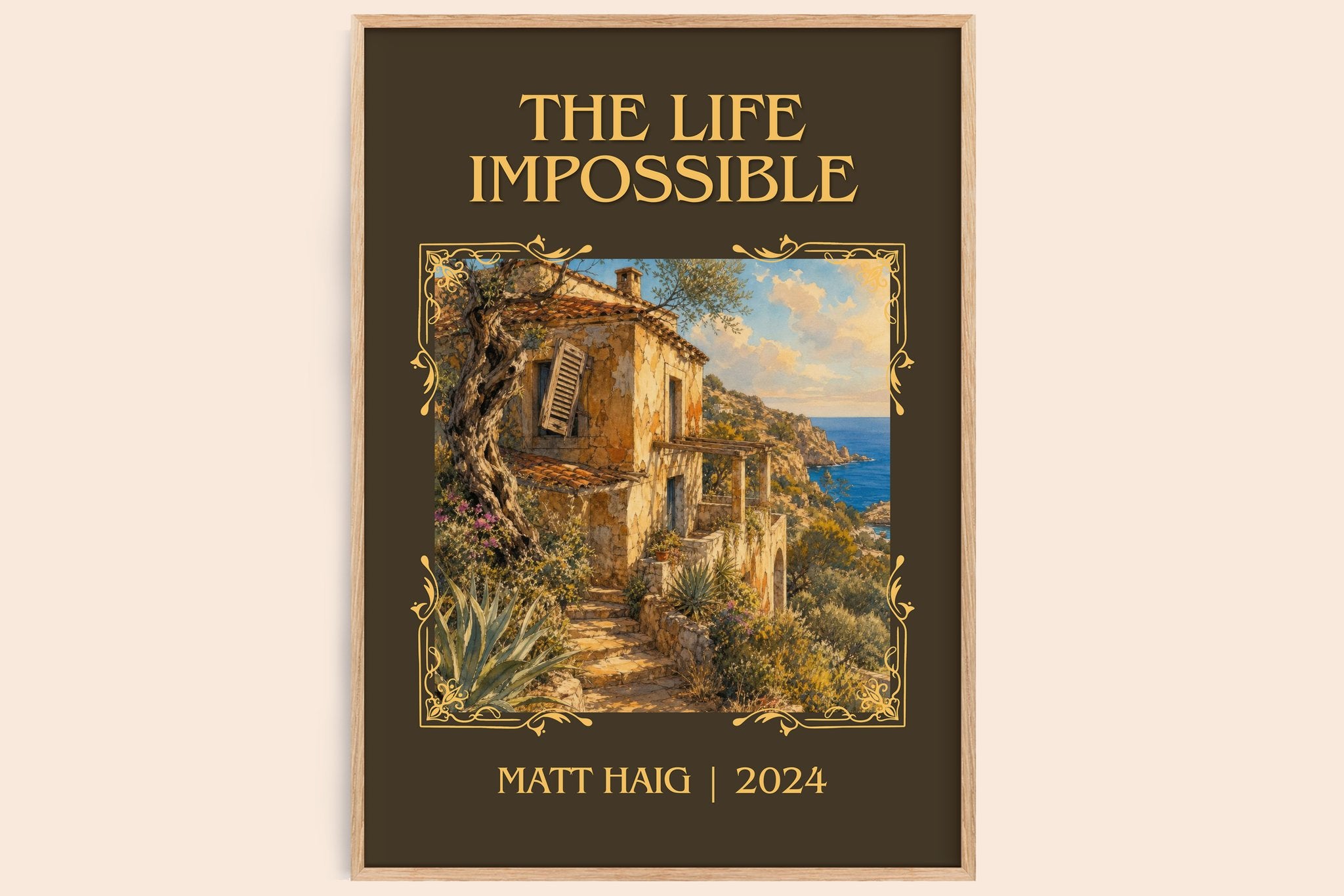 The Life Impossible Classic Book Art Print by Matt Haig