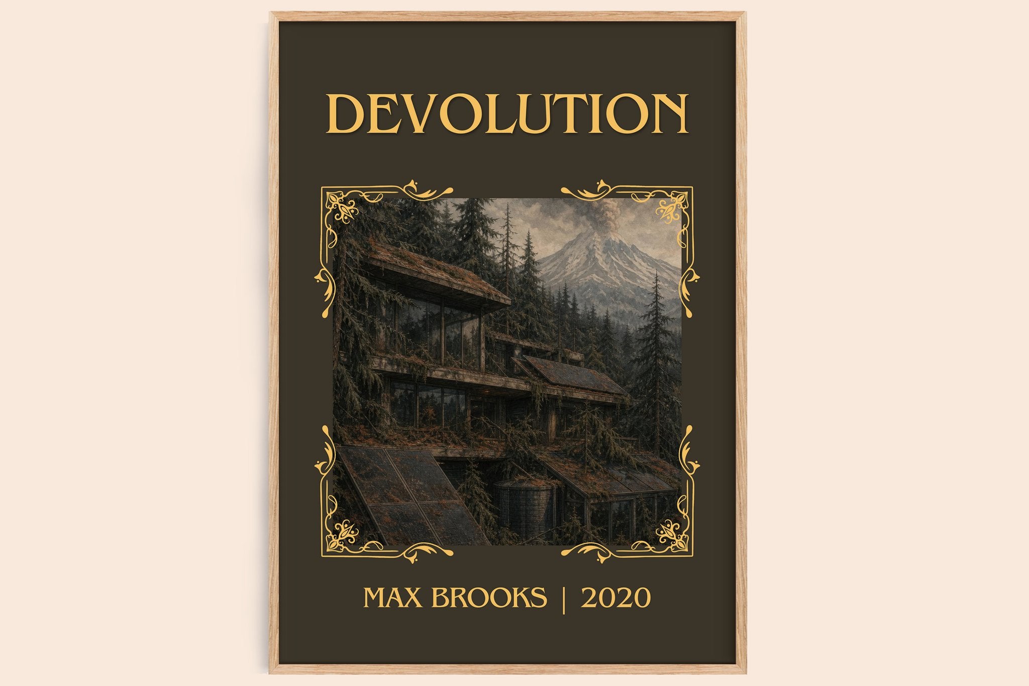 Devolution Classic Book Art Print by Max Brooks