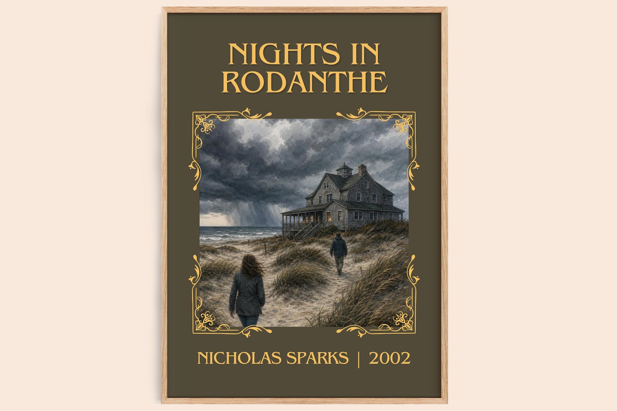 Nights In Rodanthe Classic Book Art Print by Nicholas Sparks