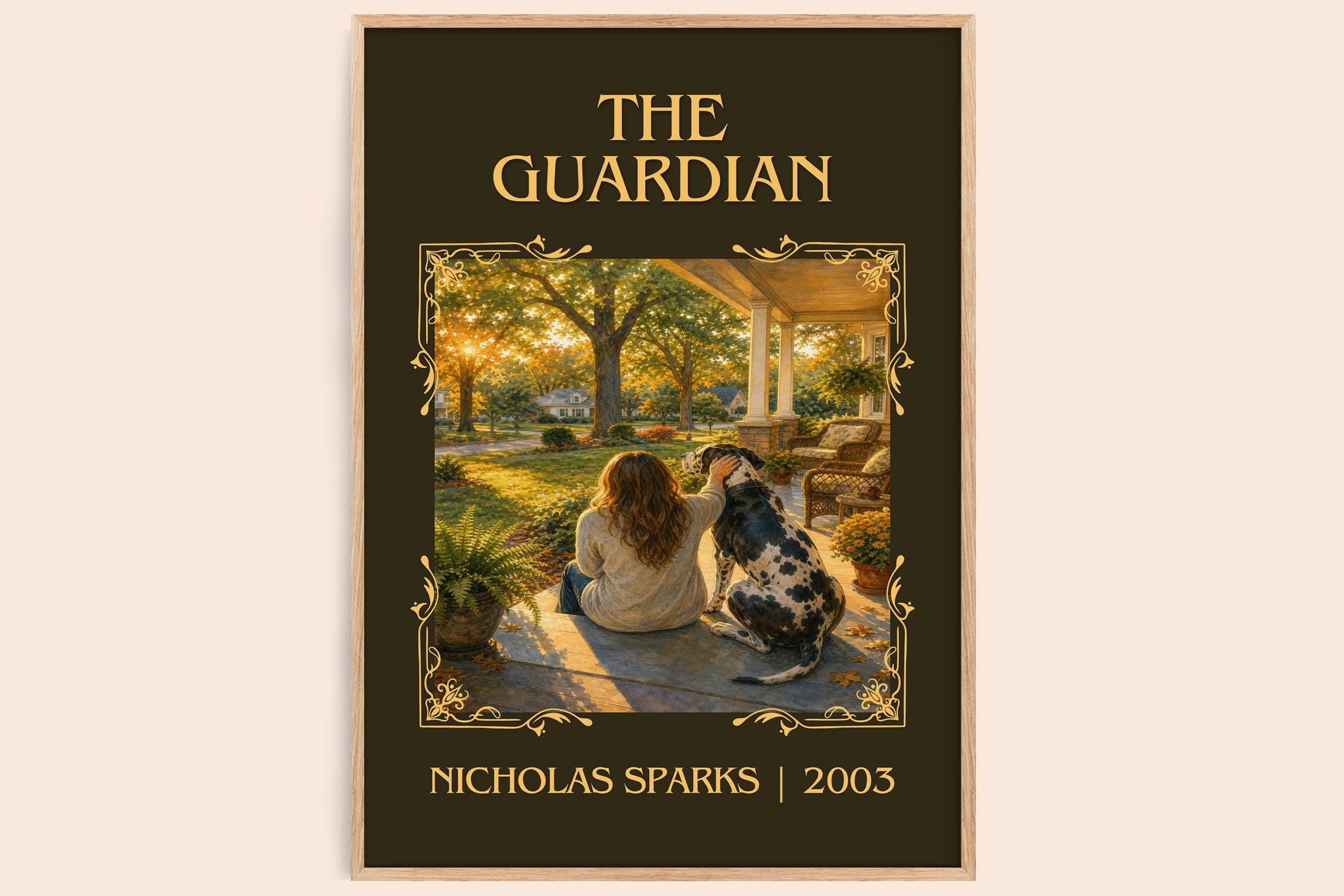 The Guardian Classic Book Art Print by Nicholas Sparks