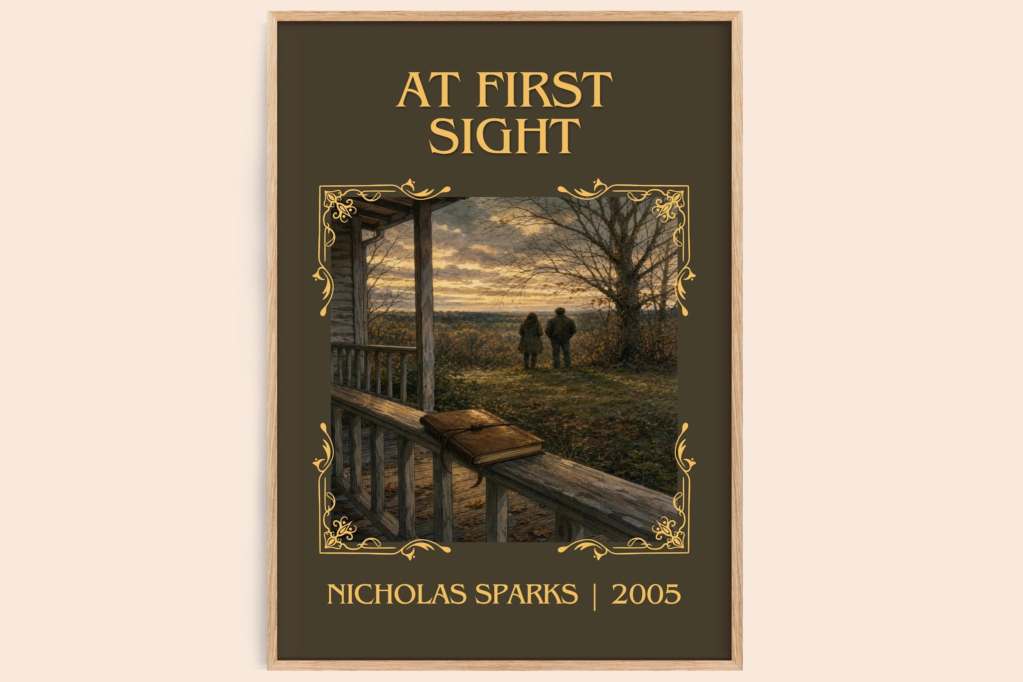 At First Sight Classic Book Art Print by Nicholas Sparks