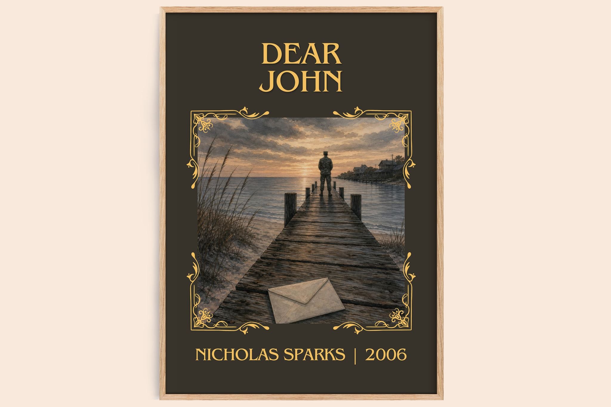 Dear John Classic Book Art Print by Nicholas Sparks