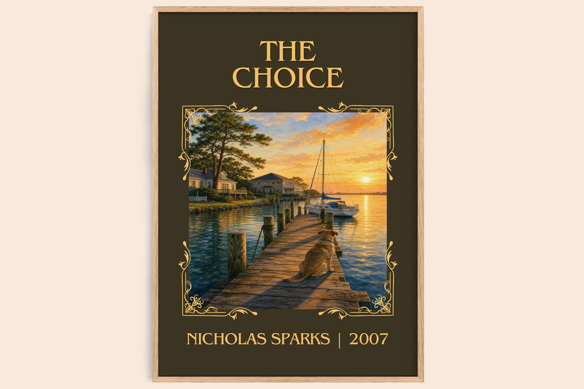 The Choice Classic Book Art Print by Nicholas Sparks