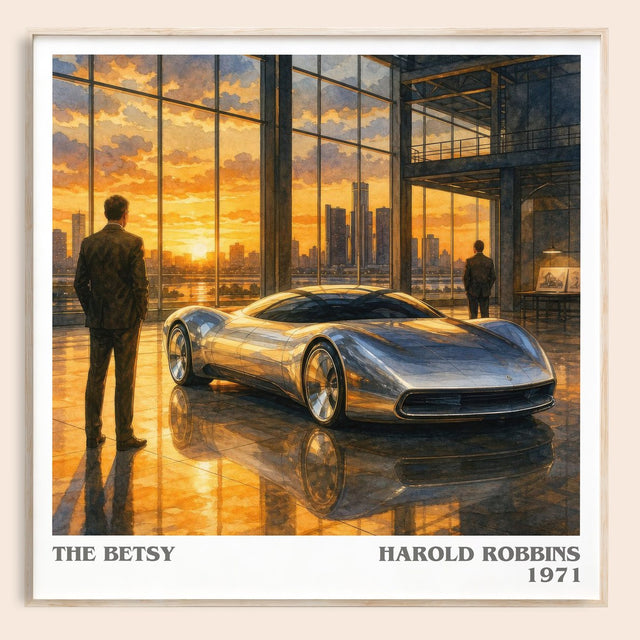 The Betsy Literary Art Print by Harold Robbins
