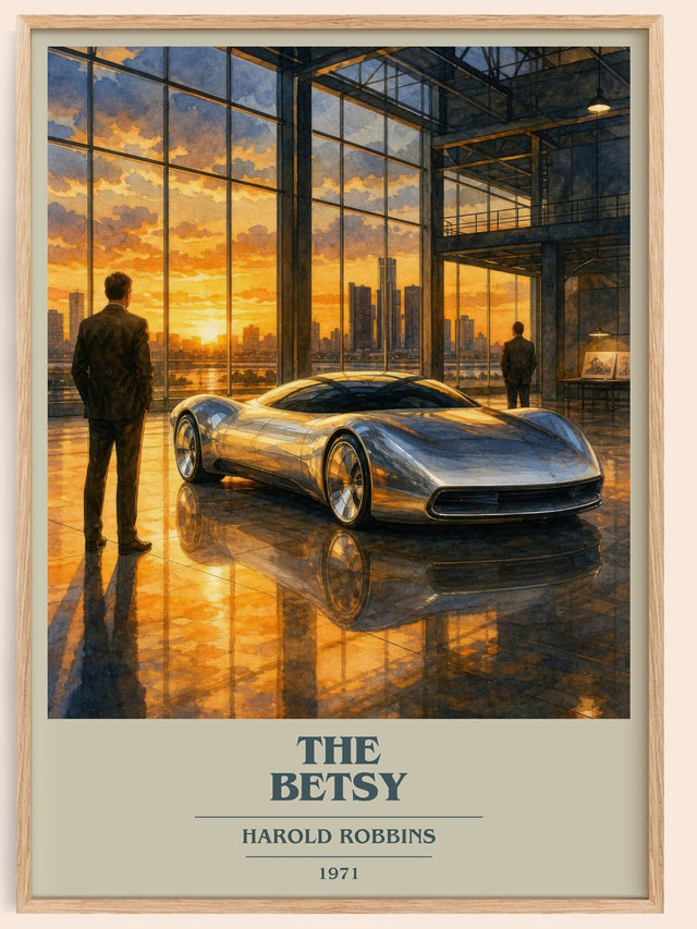 The Betsy Book Cover Poster by Harold Robbins