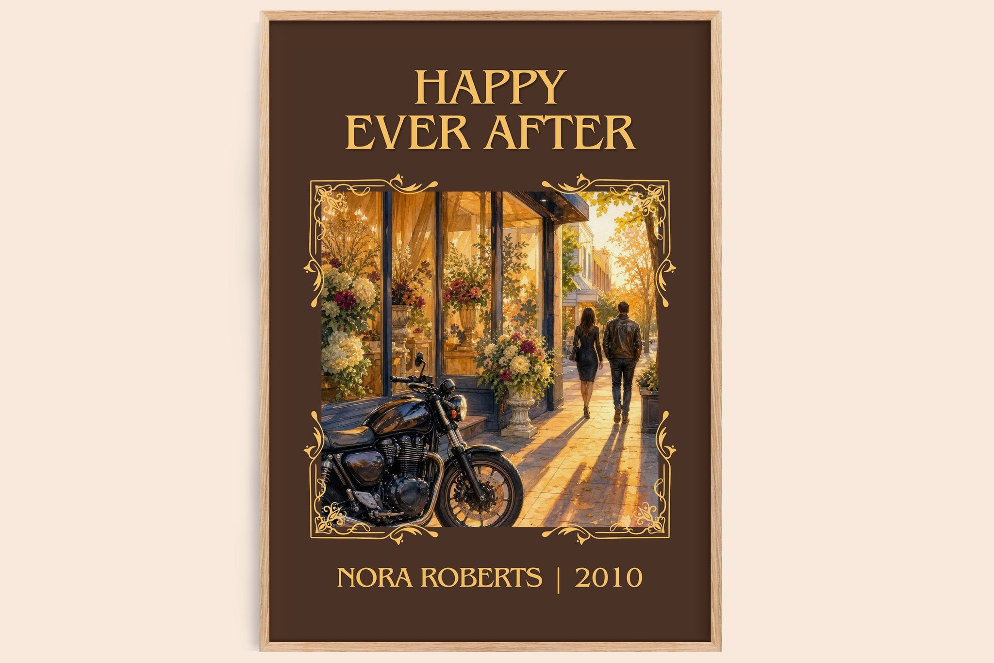 Happy Ever After Classic Book Art Print by Nora Roberts