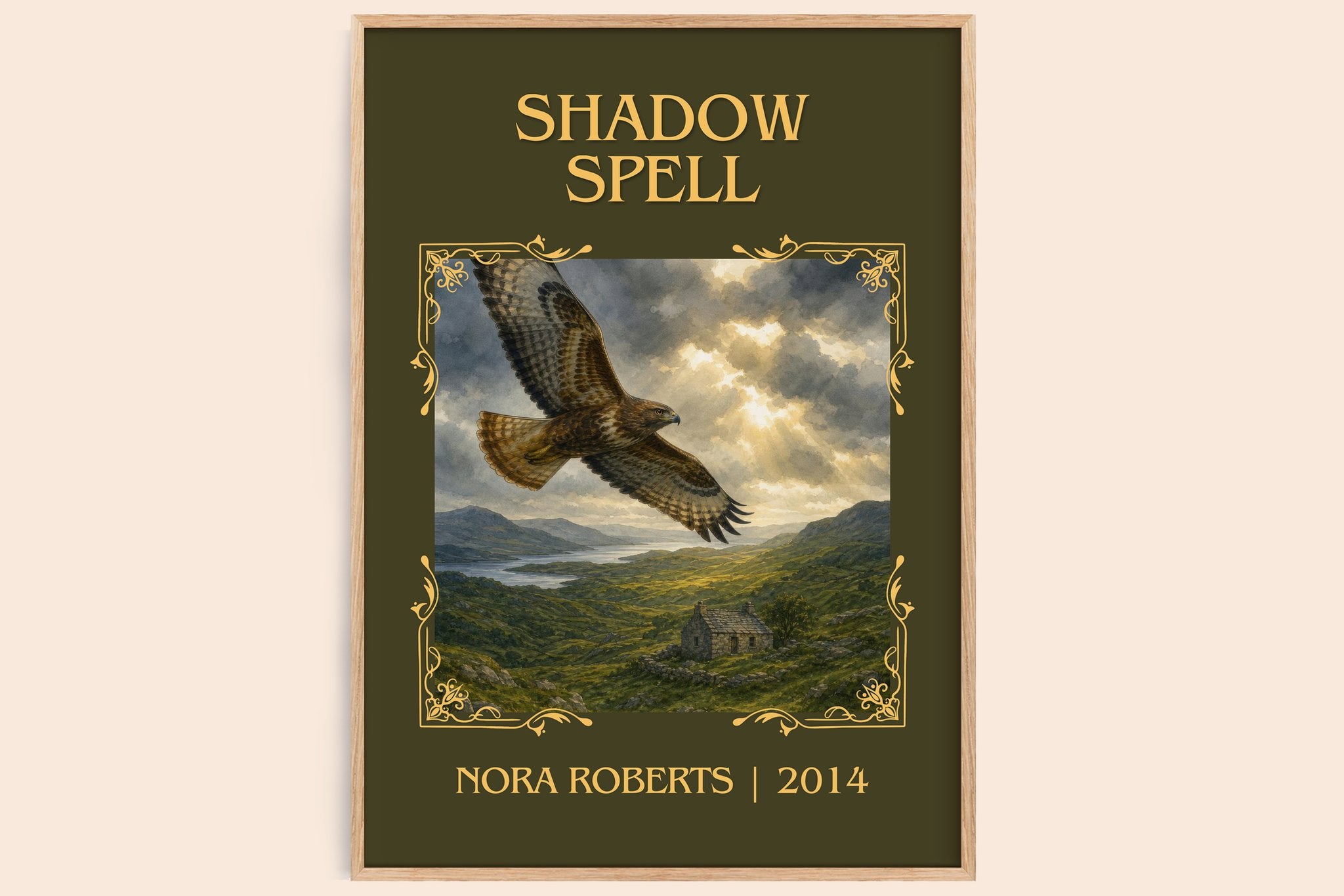 Shadow Spell Classic Book Art Print by Nora Roberts