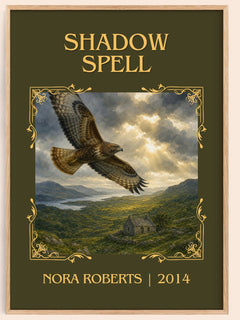 Shadow Spell Classic Book Art Print by Nora Roberts – book poster