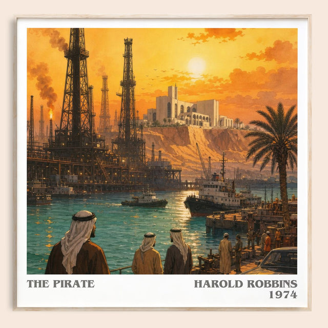 The Pirate Literary Art Print by Harold Robbins