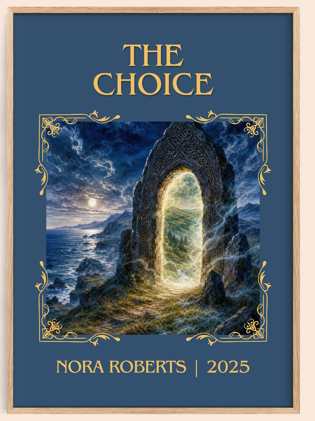 The Choice Classic Book Art Print by Nora Roberts – book poster