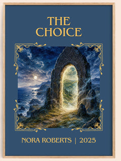The Choice Classic Book Art Print by Nora Roberts – book poster
