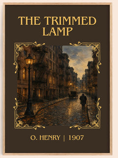 The Trimmed Lamp Classic Book Art Print by O. Henry – book poster