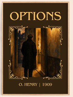 Options Classic Book Art Print by O. Henry – book poster