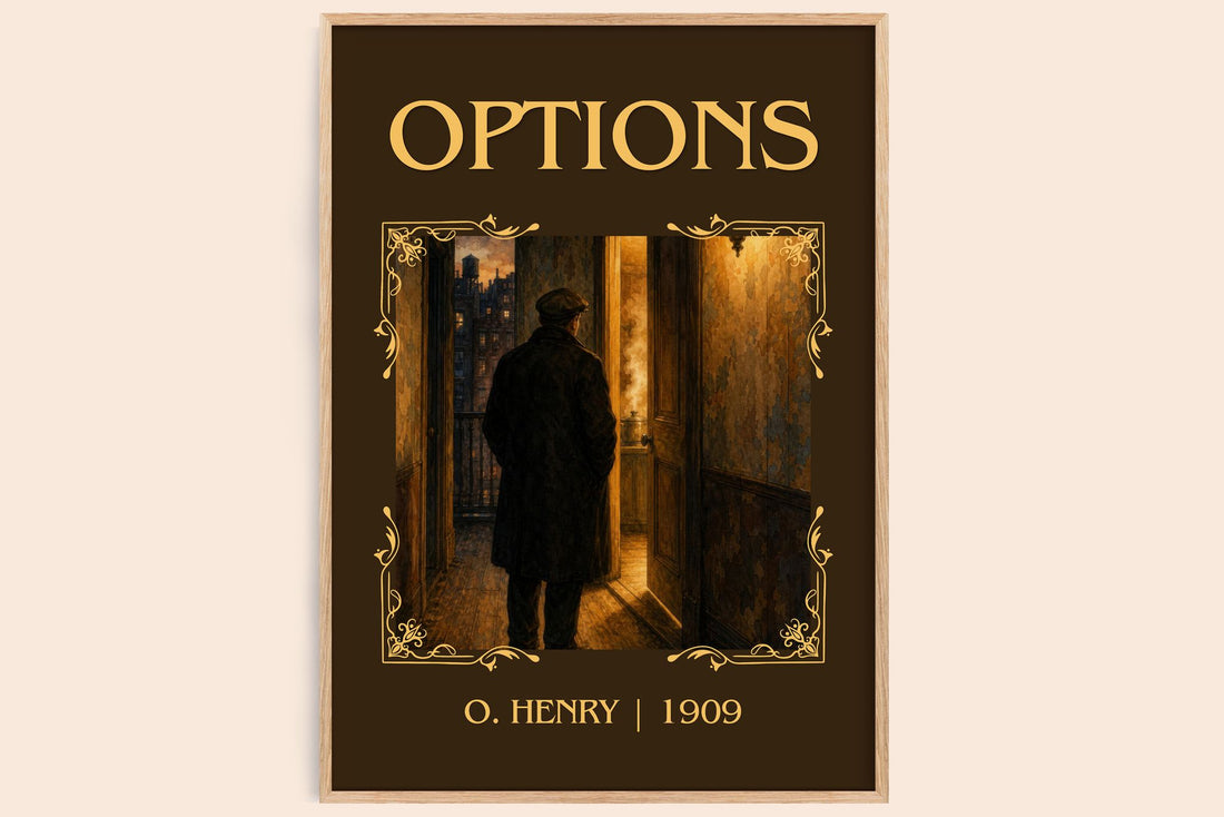 Options Classic Book Art Print by O. Henry – book poster